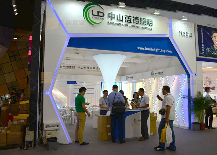 照明展覽設(shè)計搭建案例